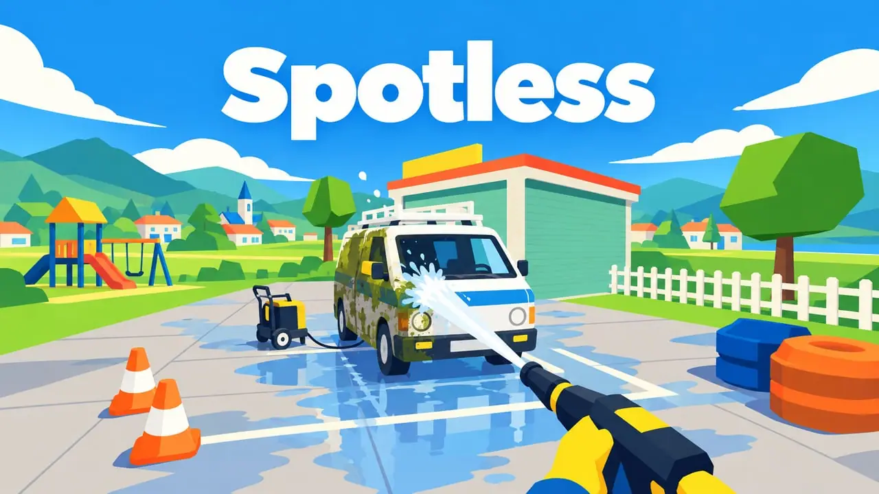 Spotless key art